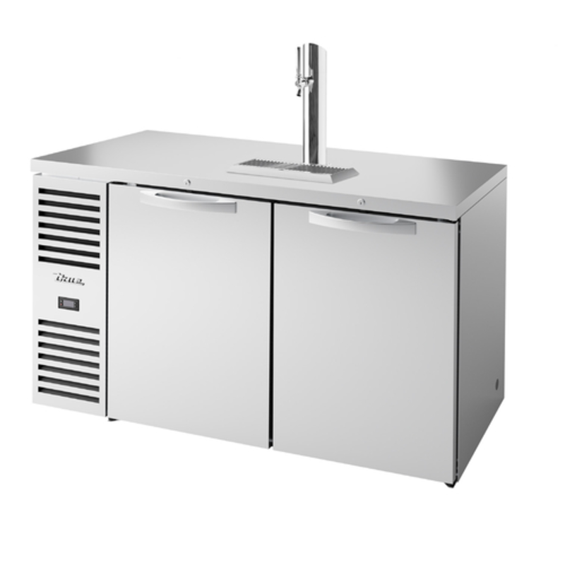 True Refrigeration TDR60-RISZ1-L-S-SS-1 60-Inch Direct Draw Commercial Draft Beer Cooler