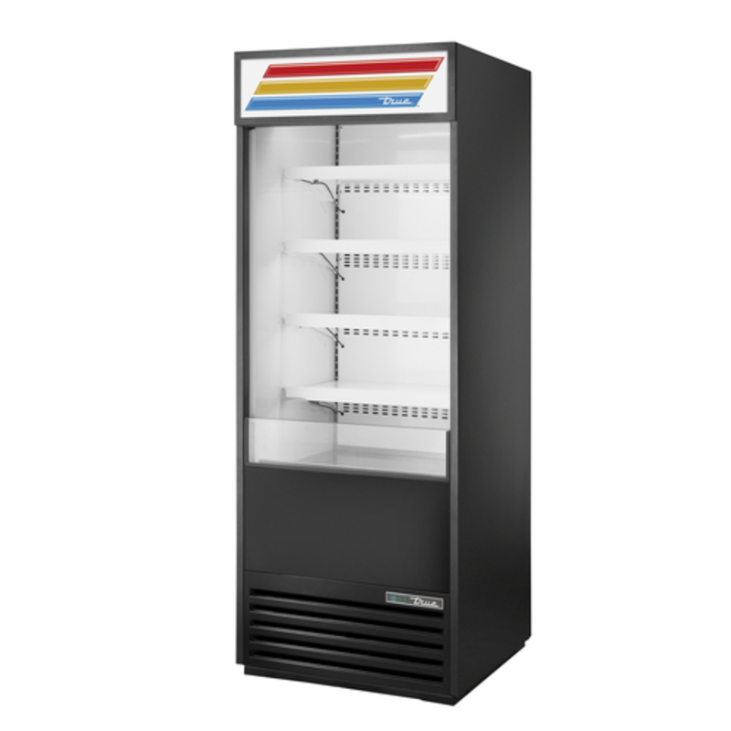 True TOAM-30-HC~TSL01 30-Inch Open-Front Refrigerated Merchandiser