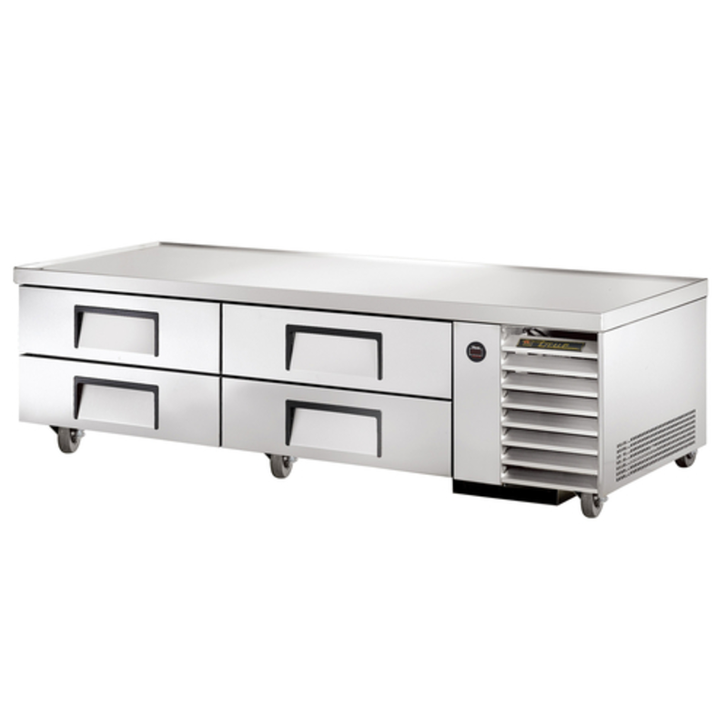 True TRCB-79-HC 79-Inch Four-Drawer Refrigerated Equipment Stand