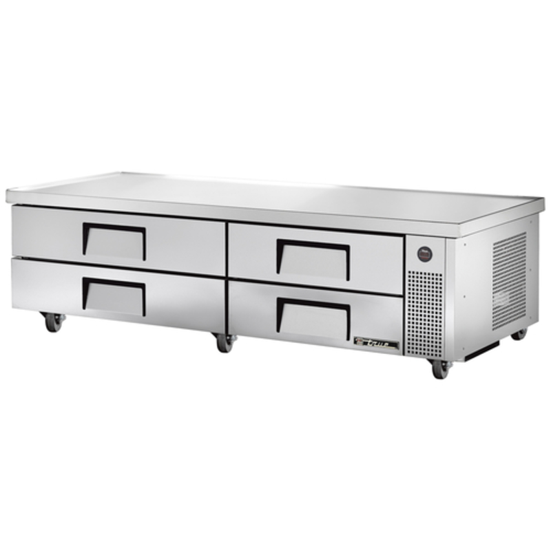 True TRCB-82-84-HC 84-Inch 4-Drawer Commercial Chef Base Equipment Stand