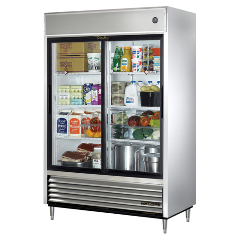 True TSD-47G-HC-LD 54" Sliding Glass Door Commercial Refrigerator