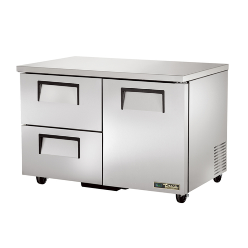 True TUC-48D-2-HC 48" Undercounter Fridge with Drawers & Door