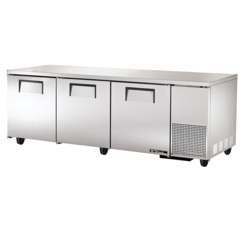 True TUC-93-HC 93.25-Inch Three-Door Deep Undercounter Refrigerator