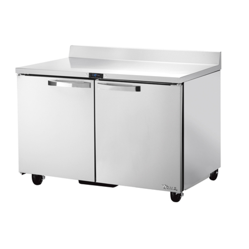True TWT-48F-HC~SPEC3 48" Stainless Steel Worktop Freezer