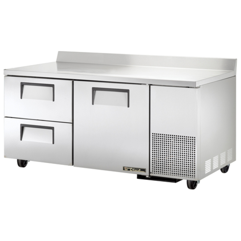True Refrigeration TWT-67D-2-HC 67-Inch Deep Commercial Worktop Refrigerator