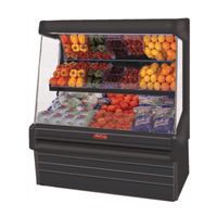 Howard-McCray SC-OP30E-5L-B-LED 63-Inch Black Self-Contained Open Produce Merchandiser