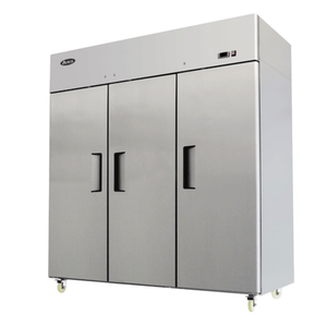 Atosa MBF8006GR 77.8" Top Mount 3-Door Reach-In Refrigerator