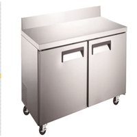 EFI FWDR2-36VCX Versa Chill 36" Two-Door Worktop Freezer - 9.5 Cu. Ft.