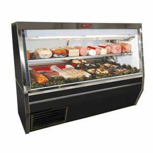 Howard-McCray SC-CDS34N-6-BE-LS-LED 72" Self-Contained Double-Duty Deli Display Case