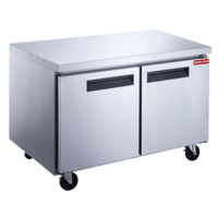New Air NUR-036-SS Signature Series 2-Door Undercounter Refrigerator
