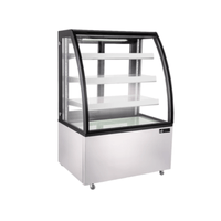 EFI CGCM-3756 37-Inch Curved Glass Refrigerated Bakery and Deli Display Case