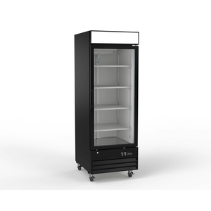 G648BMF-HC Single Glass Door Cooler - 29" Width