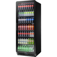 True CVM-27-HC~EGC01 30-Inch Curved Glass Refrigerated Display Merchandiser