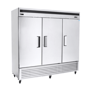 EFI F3-82VC Versa-Chill 3-Section Solid Door Reach-In Freezer