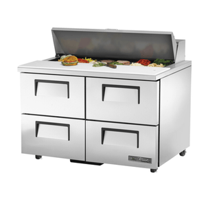 True TSSU-48-12D-4-HC 48.38" Four-Drawer Refrigerated Sandwich & Salad Prep Unit