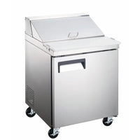 SCL1 Refrigerated Salad/Sandwich Prep Table 27.5" Calgary Commercial Refrigeration
