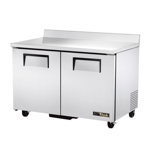 True 48-Inch Two-Door Worktop Freezer TWT-48F-HC