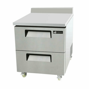 EFI Versa-Chill 27.5" One-Section Refrigerated Worktop with Two Drawers (CWDW2-27VC)