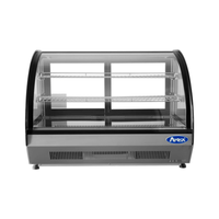 Atosa CRDC-46 35.5" Curved Glass Refrigerated Countertop Display Case
