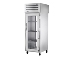True STR1RPT-1G-1G-HC 27.5-Inch Spec Series Pass-Thru Glass Door Refrigerator