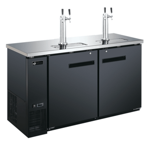 EFI CBBDD2-60CC 60.8-Inch Classic-Chill Direct Draw Beer Dispenser with Dual Towers