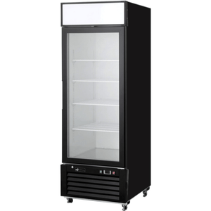 EFI FI1-27GDVC 27-Inch Single Glass Door Ice Cream Display Freezer (Black)