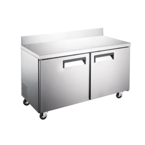 EFI FWDR2-48VCX Versa Chill 48-Inch 2-Door Worktop Freezer, 13.4 Cu. Ft.