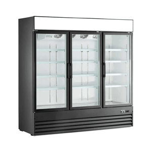 Ancaster Food Equipment AFE-G60 60.4 Cu. Ft. Three-Door Glass Display Refrigerator