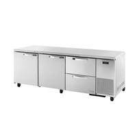 True TUC-93D-2-HC~SPEC3 93-Inch SPEC 3 Deep Undercounter Refrigerator with Doors and Drawers