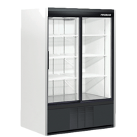 Habco SE40EHC 47.5" Two-Section Sliding Glass Door Refrigerator