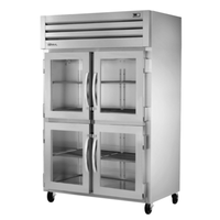 True STA2R-4HG-HC SPEC SERIES 53-Inch 2-Section Glass Half-Door Refrigerator