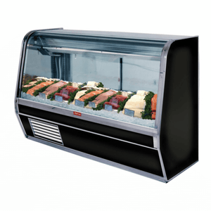 Howard-McCray SC-CFS32E-4C-BE-LED 50" Curved Glass Seafood & Poultry Merchandiser
