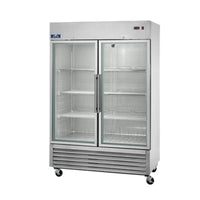 Arctic Air AGR49 Commercial Two-Door Glass Reach-In Refrigerator Arctic Air