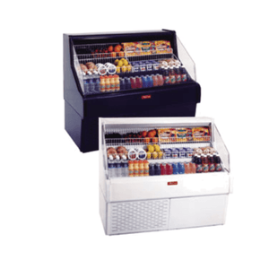 Howard-McCray 51" Black Impulse Open Refrigerated Merchandiser (SC-OS30E-4C-B)