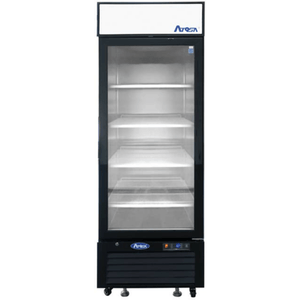 Atosa MCF8720GR 27-Inch Single Glass Door Display Freezer, 19.4 Cu. Ft.