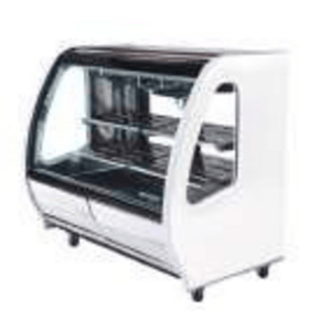 Imbera PRO-KOLD DDC60W PKD 60-Inch Curved Glass Deli Display Case - White