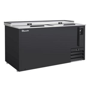 Blue Air 64-3/8" Slide Top Beverage Cooler BLBC-65B-HC