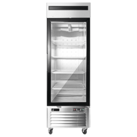 EFI F1-27GDSVC Versa-Chill 27-Inch 1-Door Glass Merchandising Freezer