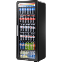 True CVM-13-HC~EGC01 24.88-Inch One-Section Curved Glass Display Refrigerator