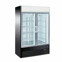 EFI Sales F2-49GDVCX 49.2-Inch 2-Door Glass Merchandiser Freezer