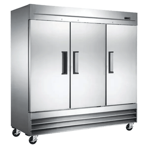 Ancaster Food Equipment AFE SF72 81-Inch 3-Door Solid Reach-In Freezer