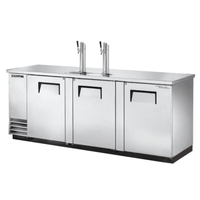 True TDD-4-S-HC 90.38-Inch 3-Door Solid Swing Draft Beer Dispenser