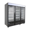 Arctic Air AFGDM72 Commercial Triple Glass Door Display Freezer Arctic Air