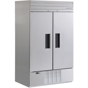 Habco SF46HCSA 47.5-Inch 2-Door Solid Reach-In Commercial Freezer