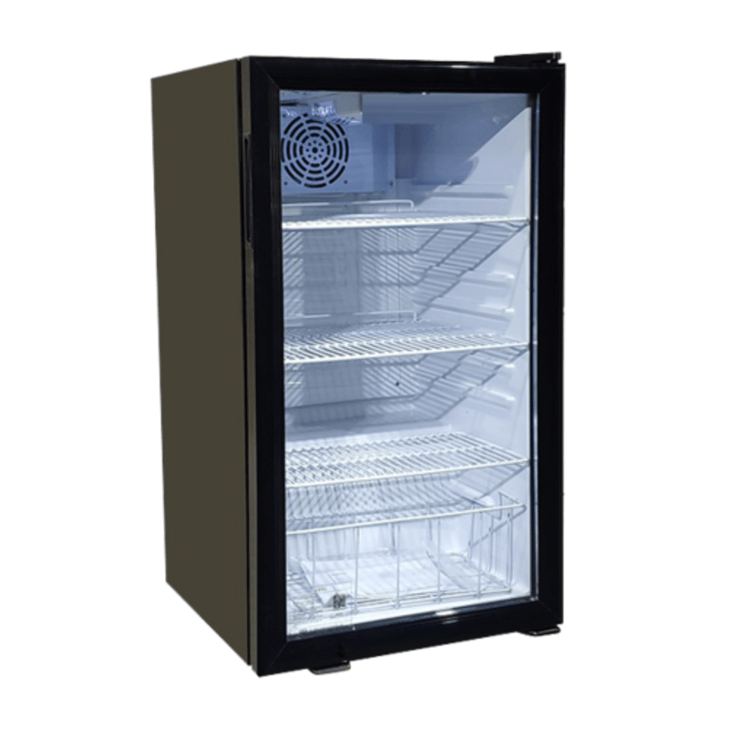 EFI C1-98GDCT 98L Countertop Display Refrigerator with Glass Door