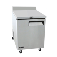 EFI Versa-Chill 27.5-Inch Worktop Freezer with Left-Hinged Door FWDR1-27VC-L