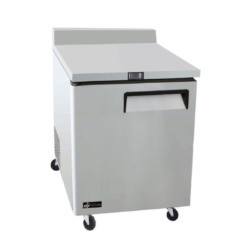 EFI Versa-Chill 27.5-Inch Worktop Freezer with Left-Hinged Door FWDR1-27VC-L