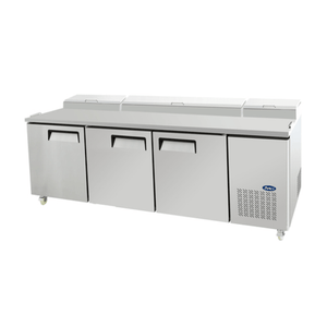 Atosa MPF8203GR 93-Inch 3-Section Refrigerated Pizza Preparation Table