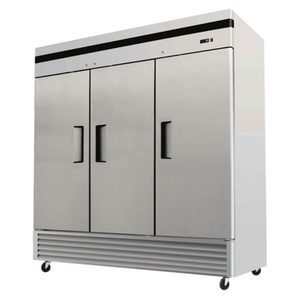 EFI Versa-Chill C3-82VC 3-Door Reach-In Commercial Refrigerator, 81.9-Inch
