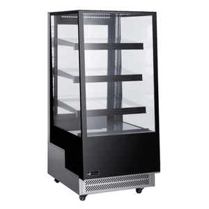 EFI Sales CGSM-2657 25.6-Inch Slant Glass Bakery Display Refrigerator